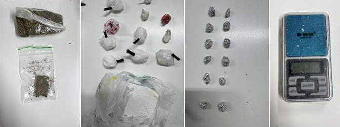 Foragido de presídio é recapturado com drogas em operação policial no bairro Santa Terezinha, Xaxim