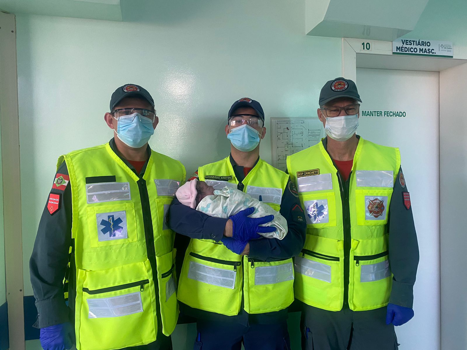 Bombeiros realizam parto de emergência durante transporte de gestante em Princesa