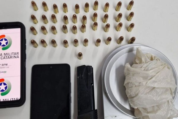 Tentativa de homicídio mobiliza policiais em Abelardo Luz; drogas e munições foram apreendidas